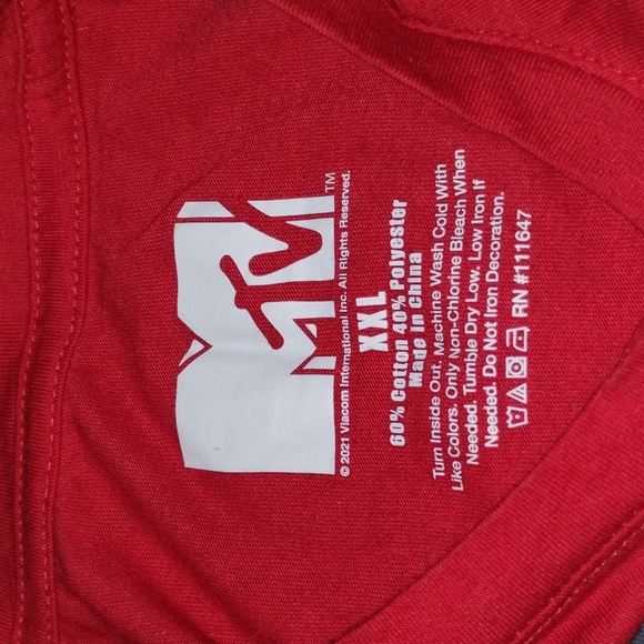 MTV Graphic T-Shirt Christmas Edition - Picture 3 of 3